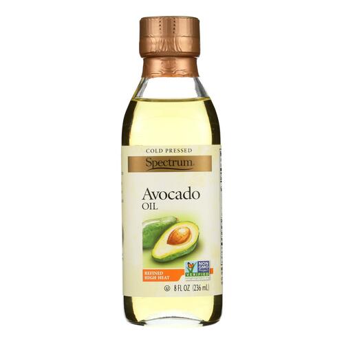 SPECTRUM NATURALS: Avocado Oil Refined, 8 oz - 0022506133051