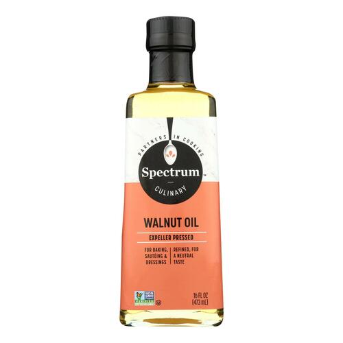 SPECTRUM NATURALS: Walnut Oil Refined, 16 oz - 0022506135109