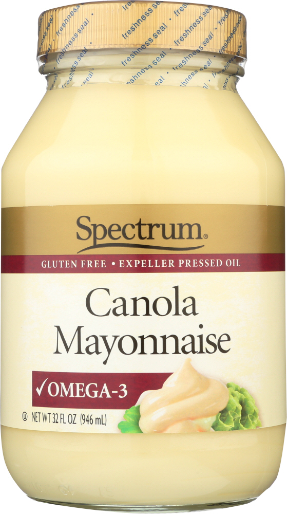SPECTRUM NATURALS: Canola Mayonnaise, 32 oz - 0022506201323