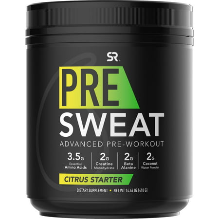 Sports Research Pre-Sweat Advanced Pre-Workout, Powder - 023249013099