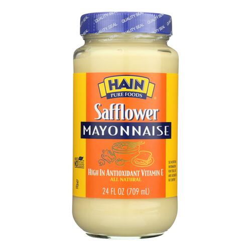 Hain Mayonnaise - Safflower - Case Of 12 - 24 Oz. - 023254313115