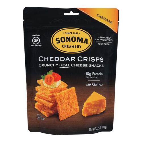 Cheddar Crisps, Crunchy Real Cheese - 023278102047