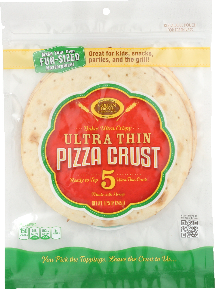 Ultra Thin Pizza Crust - ultra