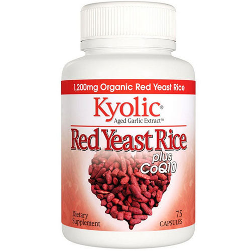 Kyolic Aged Garlic Extract Formula 114, Red Rice Yeast & Coq10, 75 Capsules (Packaging May Vary) (B00CH199CA) - 023542114417