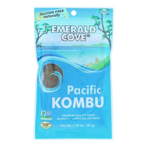 Emerald Cove Sea Vegetables - Pacific Kombu - Silver Grade - 1.76 Oz - Case Of 6 - 0023547300211