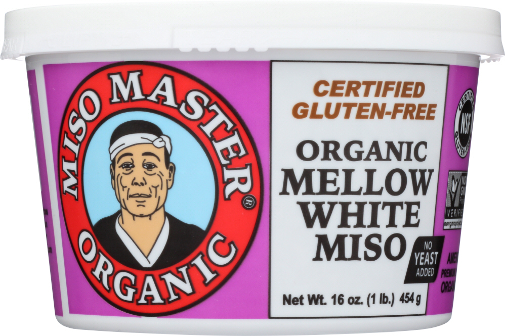 MISO MASTER: Organic Mellow White Miso, 16 oz - 0023547400218