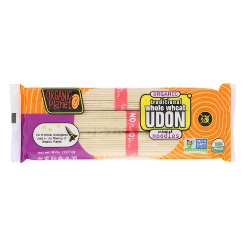 Organic traditional whole wheat udon oriental noodles - 0023547822010