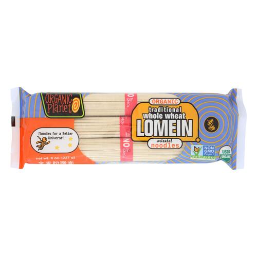 Organic traditional whole wheat lomein oriental noodles - 0023547842018