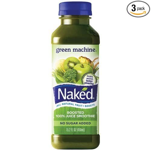 NAKED JUICE SMOOTHIE GREEN MACHINE 15.2 OZ PACK OF 3 - 023700605139