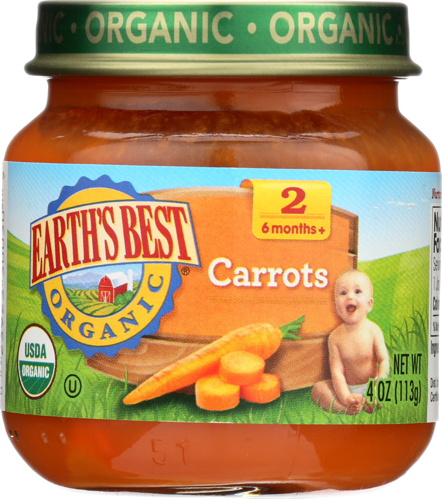 Earth'S Best Organic, Carrots - 023923300309