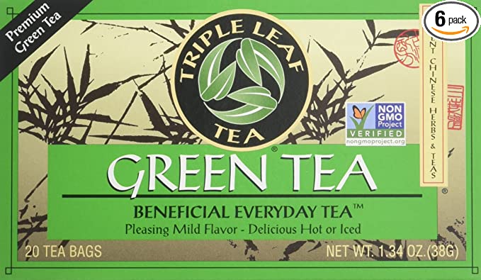 Green Tea-Premium Triple Leaf Tea 20 Bag - 023991000019