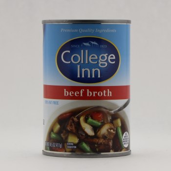 College inn, beef broth - 0024000323204
