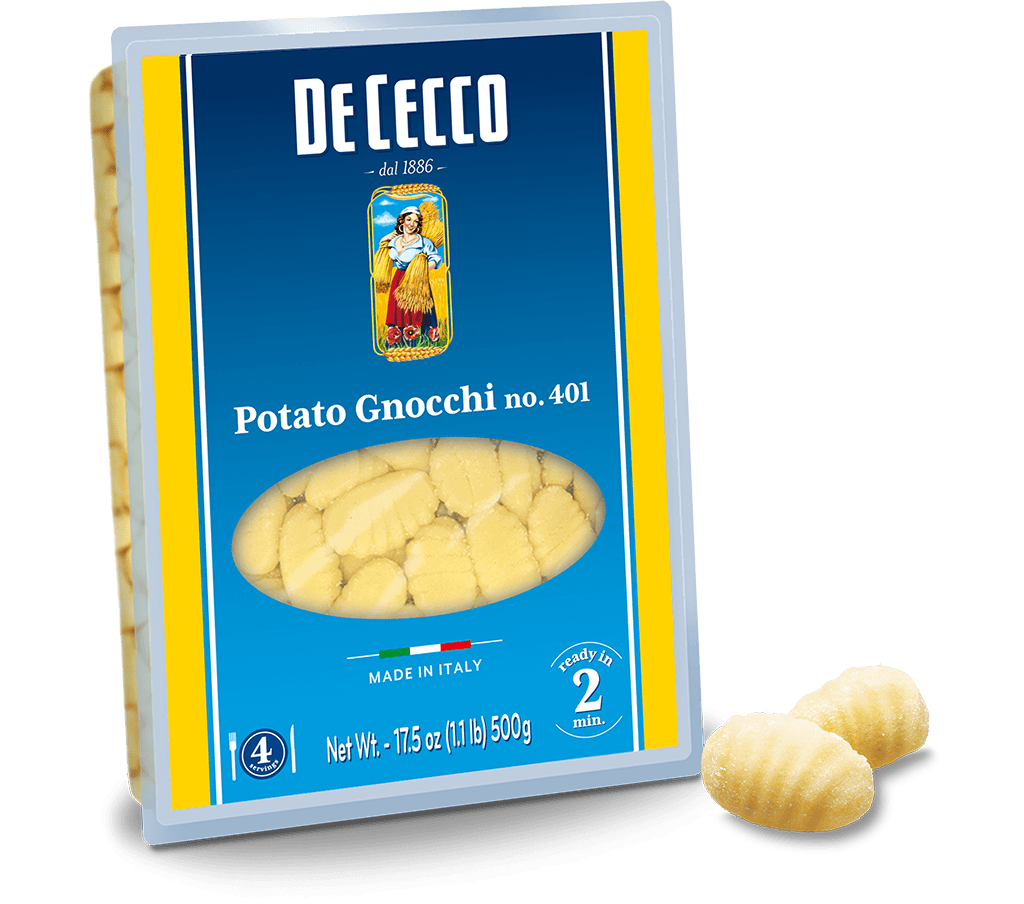 DE CECCO: Pasta Gnocchi Potato, 17.5 oz - 0024094014019