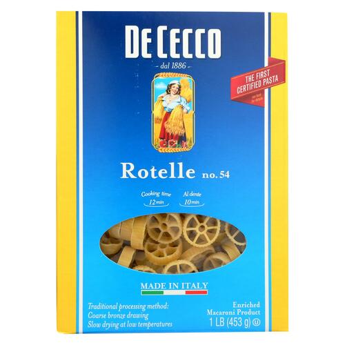 Rotelle, enriched macaroni product pasta - 0024094070541