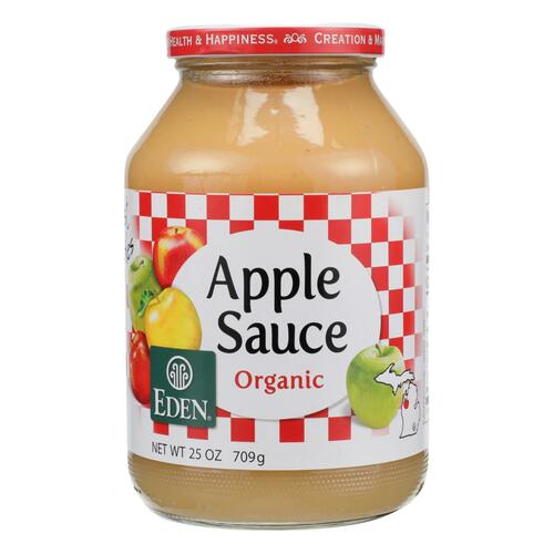 Organic Apple Sauce - 25 oz  - 024182000665