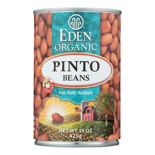 Eden Foods Organic Pinto Beans - Case Of 12 - 15 Oz. - 0024182002508