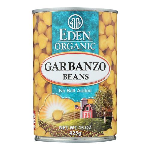 Eden Foods Organic Garbanzo Beans - Case Of 12 - 15 Oz. - 0024182002515