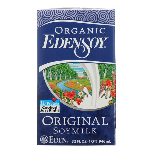 Eden Foods Eden Soy Organic Original Soymilk - Case Of 12 - 32 Fl Oz. - 024182025057