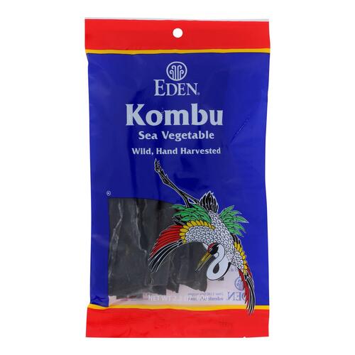 Eden Foods Kombu - Sea Vegetable - Wild Hand Harvested - 2.1 Oz - Case Of 6 - 0024182152739