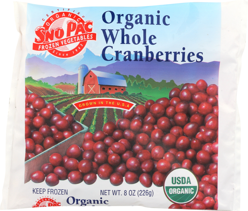 Organic Whole Cranberries - 024284538141
