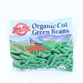 Organic Cut Green Beans - 024284782216