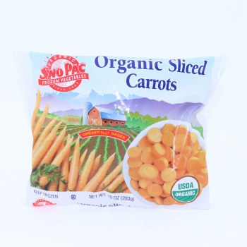 Organic Sliced Carrots - 0024284931102