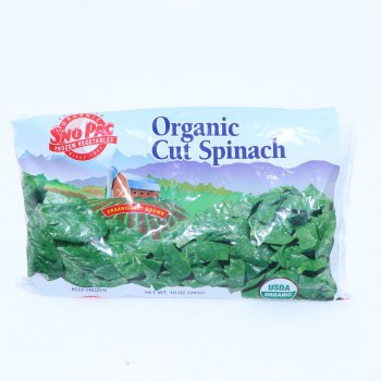 Organic Cut Spinach - 024284969105
