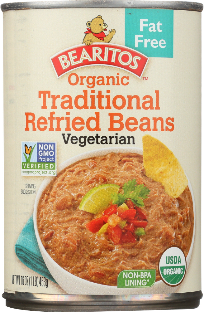 Garden Of Eatin' - Refried Beans Traditional Fat Free - Case Of 12-16 Oz - 024335162066