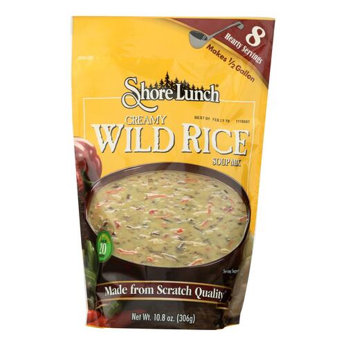 Shore Lunch Soup Mix - Wild Rice - Case Of 6 - 10.8 Oz - 024739160200