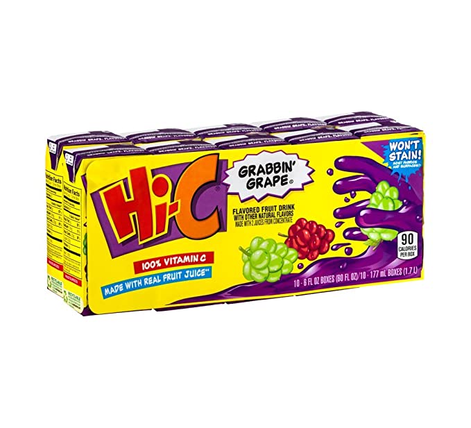  Hi-C Fruit Drink 10 PK (Pack of 4)  - 025000013133