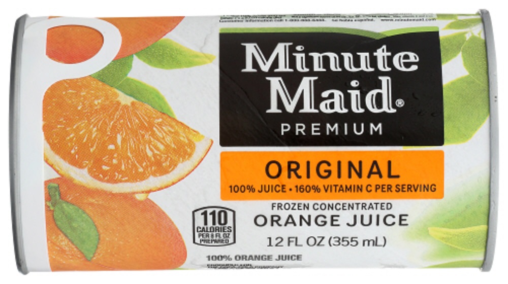 Minute Maid, Premium Orange Juice, Original - 025000025198