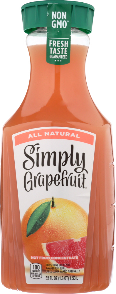 100% Pure Squeezed Grapefruit Juice, Grapefruit - 025000051753
