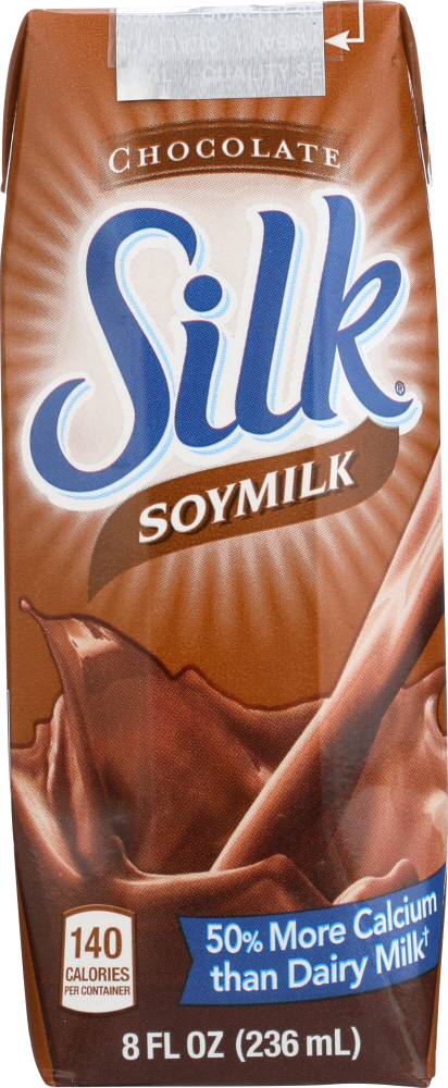 SILK: Silk Soymilk Chocolate, 8 oz | Grocery Stores Near Me - 0025293001374