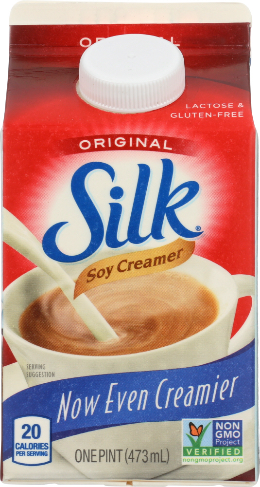 SILK: Original Soy Creamer, 16 oz - 0025293600409