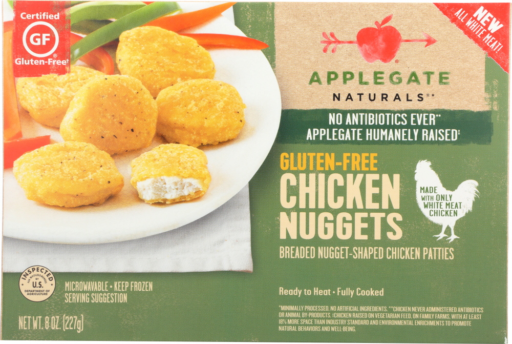 APPLEGATE NATURALS: Gluten Free Chicken Nuggets, 8 oz - 0025317005562