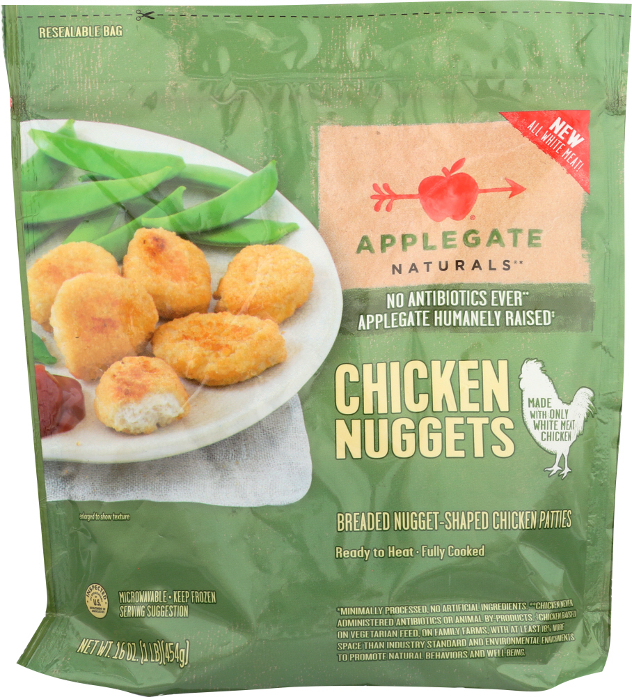 APPLEGATE: Chicken Nuggets, 16 oz - 0025317055185
