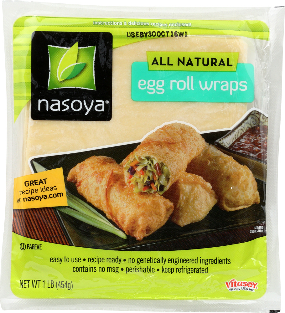 NASOYA: Eggroll Wrappers, 16 oz - 0025484000056