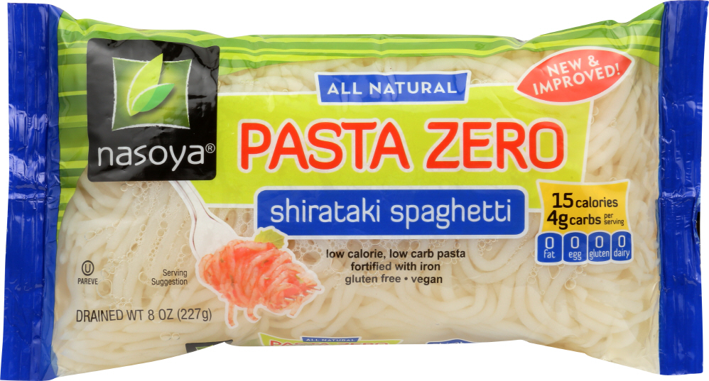 NASOYA: Pasta Zero Shirataki Spaghetti, 8 oz - 0025484006706