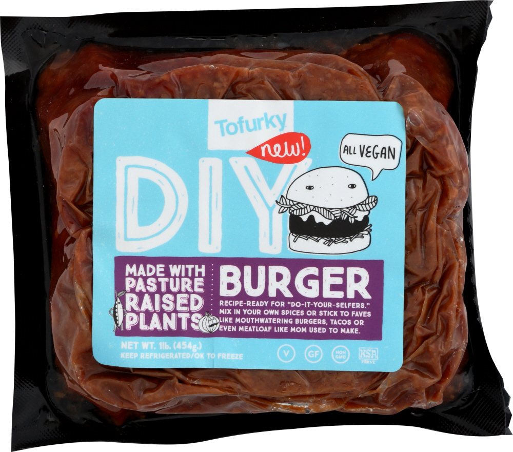 TOFURKY: Burger DIY Grounds, 16 oz - 0025583111448