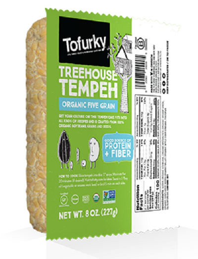 TOFURKY: Treehouse Tempeh Organic Five Grain, 8 oz - 0025583200005