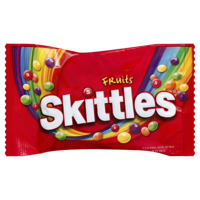 SKITTLES: Fruits Skittles, 4.4 oz - 0025675125209