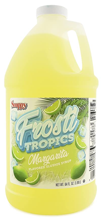 Snappy Frosti Tropics Margarita Slush Mix, 1/2 Gallon - 025788334055