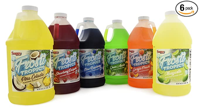Snappy Frosti Tropics Mix & Match Slush & Slushy Mix, 6 Pack - 025788334109