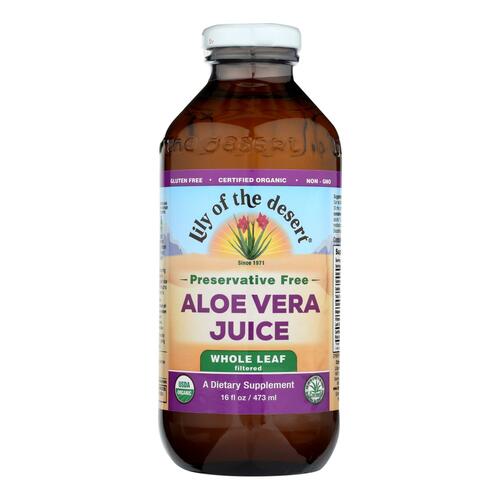 Lily Of The Desert - Aloe Vera Juice - Whole Leaf - 16 Fl Oz - 0026395840168