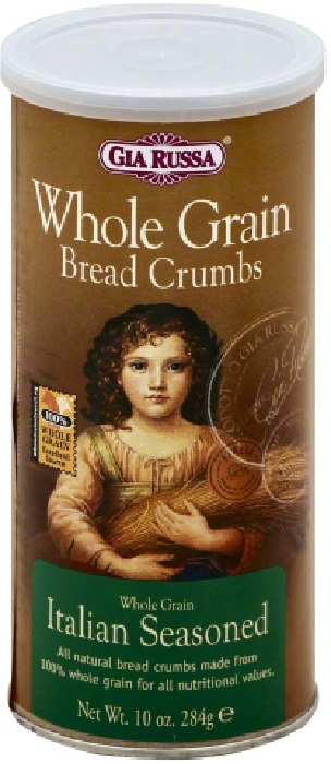GIA RUSSA: Bread Crumbs Whole Grain Italian Seasoned, 10 oz - 0026825018549