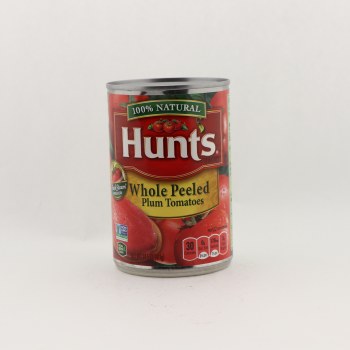 HUNTS Whole Peeled Tomatoes - 0027000380109