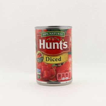HUNTS Choice Cut Diced Tomatoes, 14.5 OZ - 0027000380406