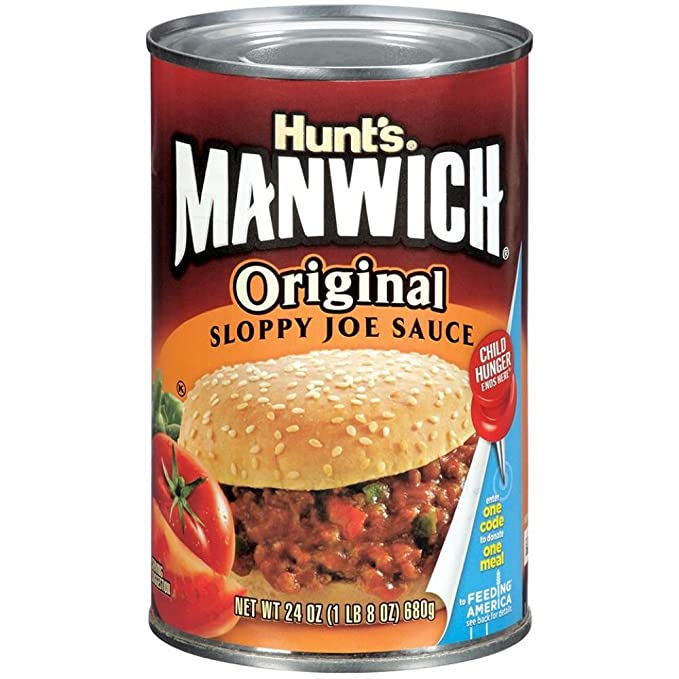  Manwich Original Sloppy Joe Sauce, 24 Ounce -- 12 per case.  - juice
