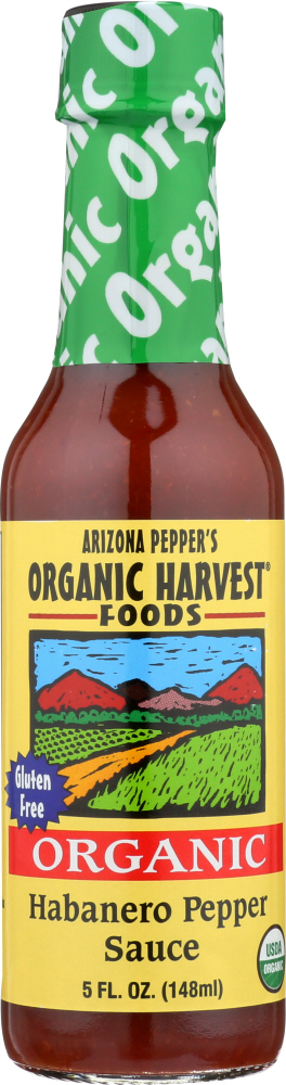 ORGANIC HARVEST FOODS: Habanero Pepper Sauce, 5 oz - 0027328120258