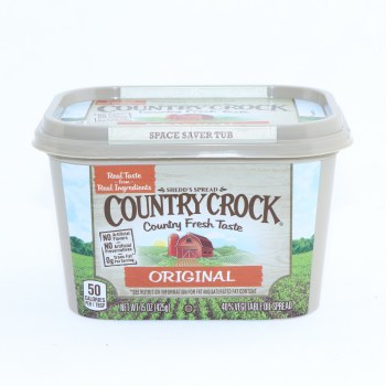 Country crock, original, 40% vegetable oil spread - 0027400103070